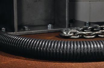 Tubo corrugado para la protección de cables de acero galvanizado PCS con cubierta de PVC