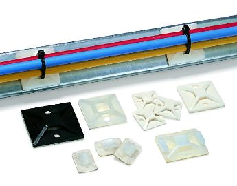Sujetacables adhesivo flexible de la serie MB
