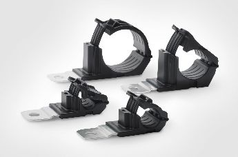 Abrazaderas para Cables por trinquete Ratchet P-Clamp ... wire harness clamp aerospace 