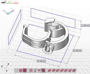 3D Cadenas HellermannTyton planos virtuales de productos