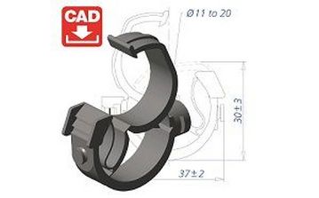 Cad hellermanntyton prototipos y planos de piezas