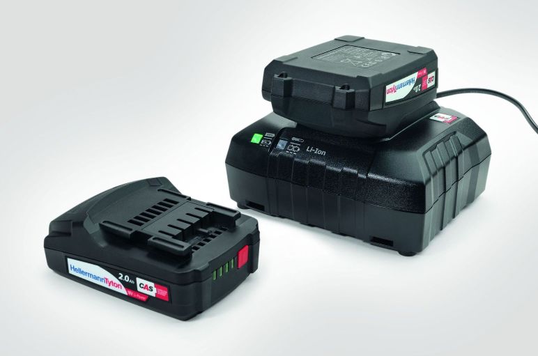 Las baterías Metabo CAS de 18 V se cargan rápidamente y son compatibles con muchas herramientas eléctricas profesionales