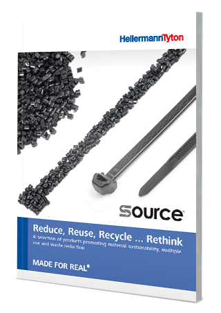 Portada del folleto de productos sostenibles de Source