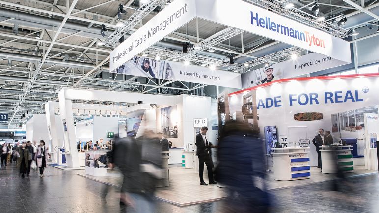 Stand de la feria HellermannTyton
