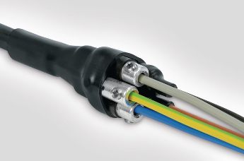 Empalmes para cables de gel y resina resistentes a exterior