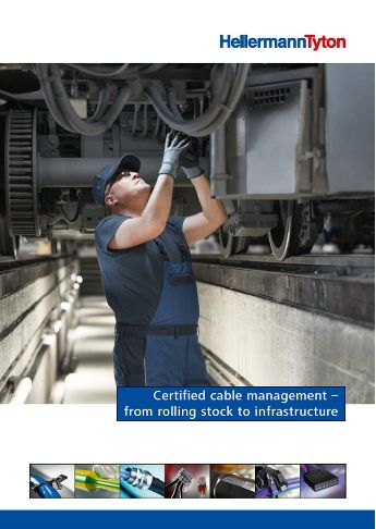 Catálogo de soluciones para industria ferroviaria hellermanntyton