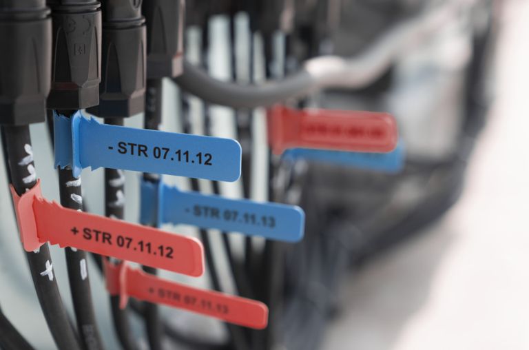 Placas de identificación de cables para aplicaciones especiales