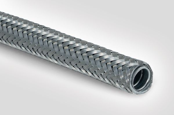 Tubos metálicos HelaGuard SCSB, fabricados en malla de acero galvanizado trenzado