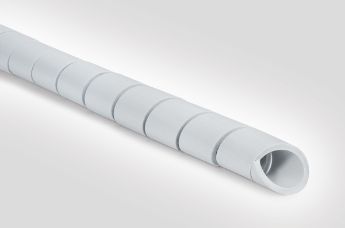 Cinta helicoidal y espiral para cables flexible de HellermannTyton