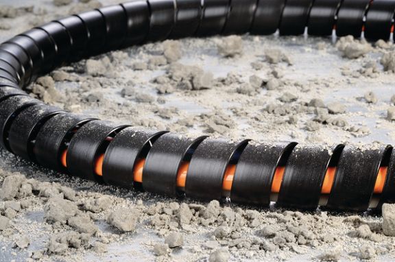 cintas helicoidales resistentes a la abrasión y al impacto para agricultura y maquinaria de construcción
