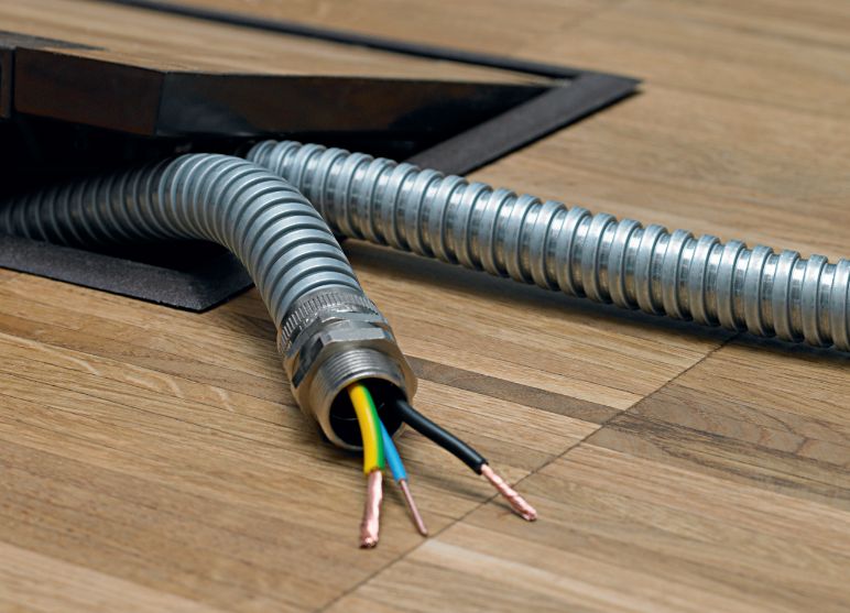 Tubos metálicos para la protección de cables de acero galvanizado SC