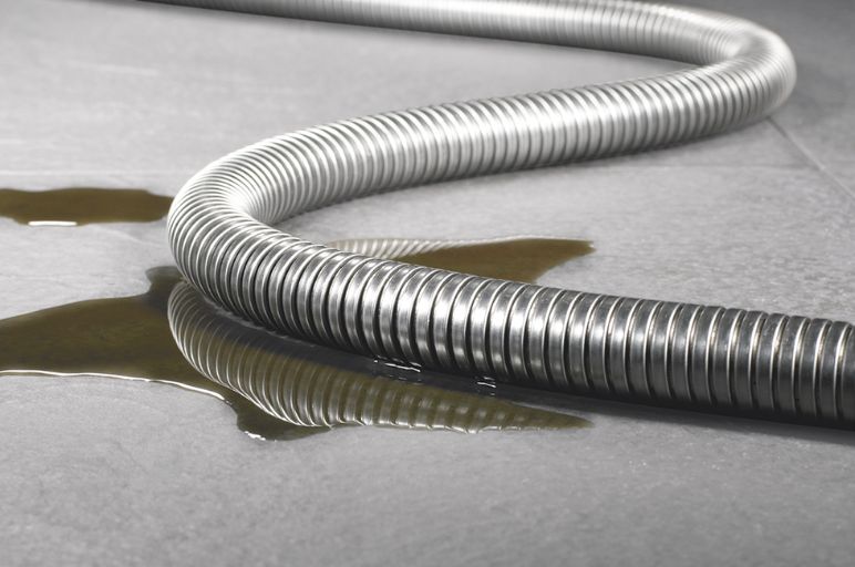 Tubo corrugado para la protección de cables de acero inoxidable SC