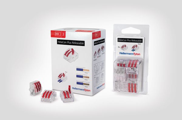 Conectores  eléctricos universales para Cable Universal Helacon Reconectable HCRN HellermannTyton