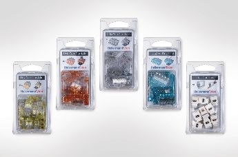 conectores eléctricos en packs de tamaño reducido