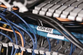 Imprimibles, flexibles y autolaminadas: etiquetas para cables Helatag 896.