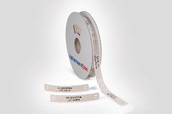 TIPTAG PU - Resistente a los rayos UV, blanca: placas de identificación para alta temperatura