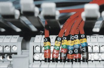 Marcado de cables rápido y sencillo con los marcadores de cables preimpresos WIC.