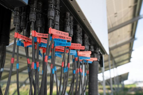 Placas de identificación de cables resistentes a los rayos UV