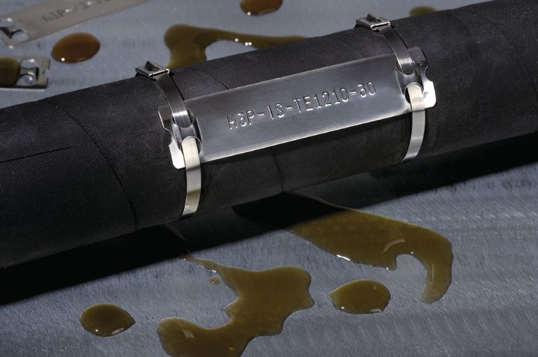 sistema de marcado en acero inoxidable m-boss de hellermanntyton
