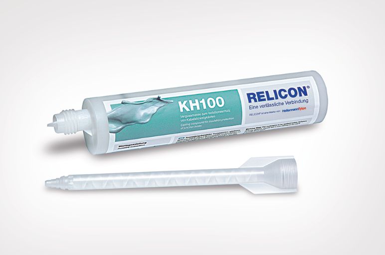 Cartuchos de gel bicomponente para instalación eléctrica de HellermannTyton