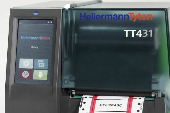 Impresora de transferencia térmica TT431 de HellermannTyton