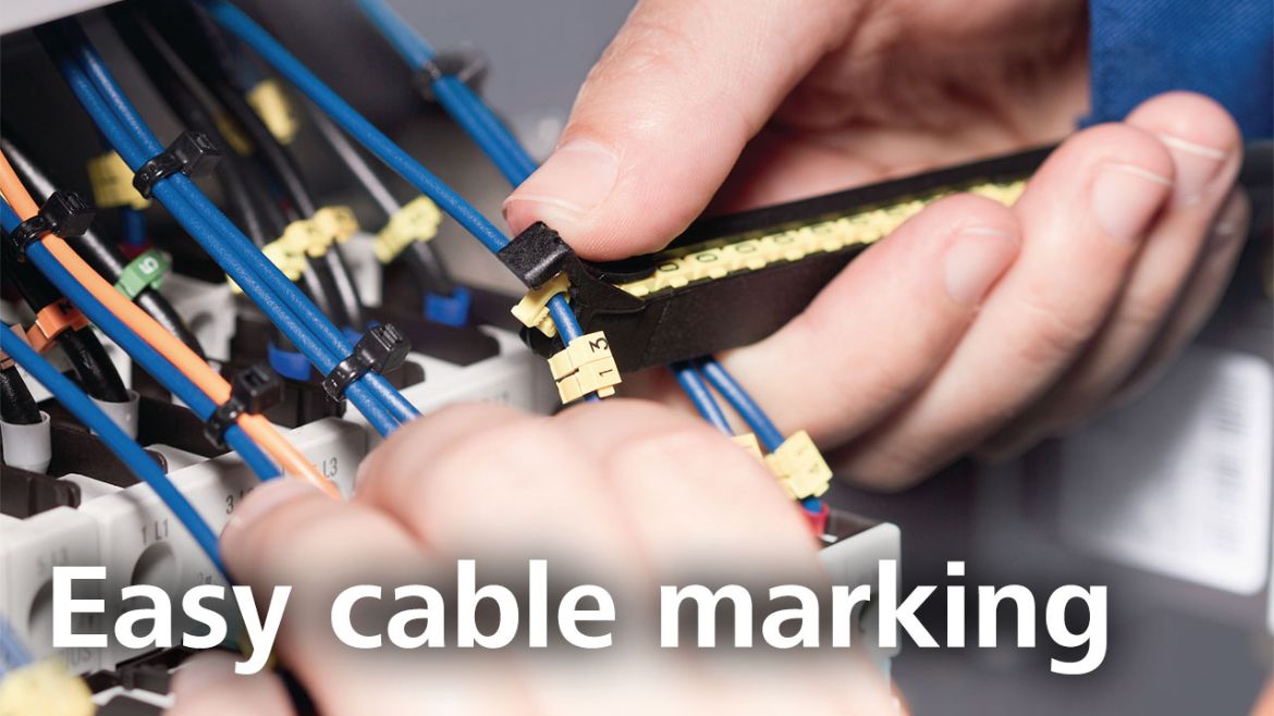 Etiquetas para cables e identificación industrial
