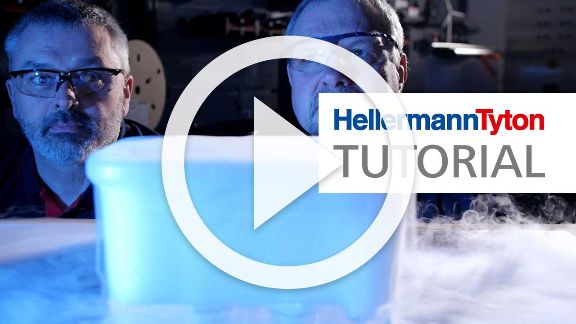 Formas flexibles de termocontracción para bajas temperaturas HellermannTyton
