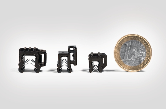 bridas para cables con clip para sujeción a perfil de HellermannTyton