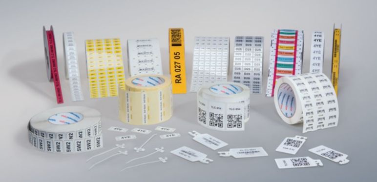 soluciones de impresión personalizada para cables printshop de HellermannTyton