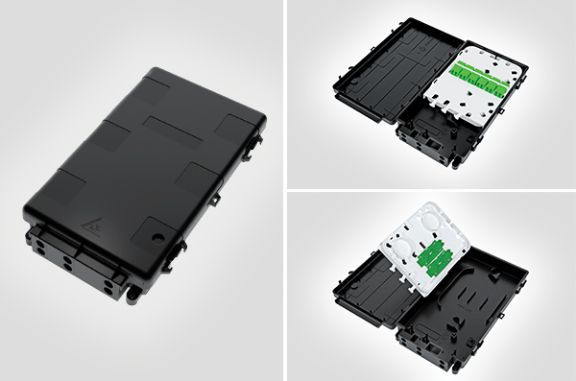 MCCE - Caja de conexiones para varios clientes de fibra