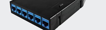 Casete de 6 puertos RapidNet Hellermanntyton